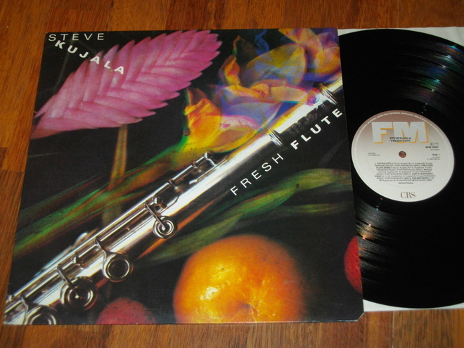 STEVE KUJALA - Fresh Flute - LP 1988 jazz huilu MINT-
