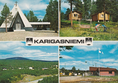 KIRKKOKORTTI - KARIGASNIEMEN KIRKKO - 1