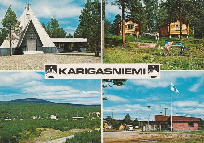 KIRKKOKORTTI - KARIGASNIEMEN KIRKKO - 1