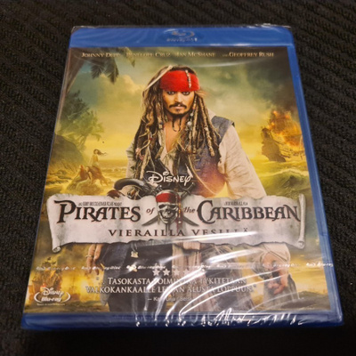 BLU-RAY / Pirates of the Caribbean - Vierailla Vesillä