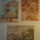 Italian drawing Hermitage Leningrad - postikortti sarja - pikkukuva 5