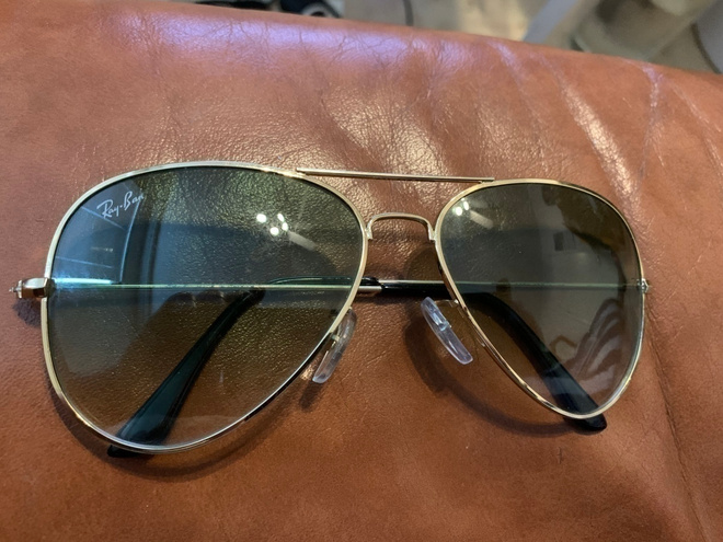 Authentic Ray-Ban Vintage Sunglasses RB 3028 Aviator II Larg