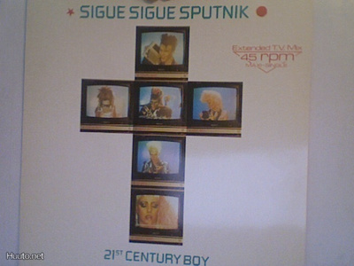 SIGUE SIGUE SPUTNIK :: 21st CENTURY BOY :: VINYYLI  MAXI 12