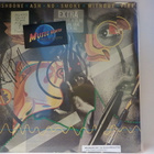 WISHBONE ASH - NO SMOKE WITHOUT FIRE 1ST EX+/EX+ LP +NIMMARI - pikkukuva 1