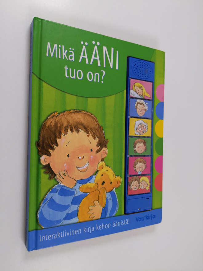 Mikä ääni tuo on? - interaktiivinen kirja kehon äänistä