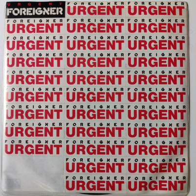 Foreigner: Urgeng vinyyli single