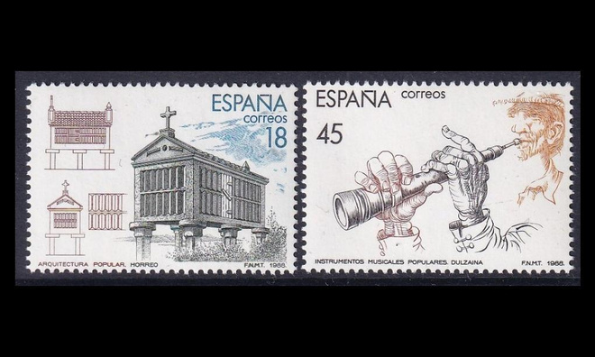 Espanja 2836-7 ** Turismi (1988)