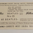 Beatles Jenkki- purkkakortti Hellas - pikkukuva 2