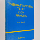 Irma Sorvali : Översättandets teori och praktik - pikkukuva 1