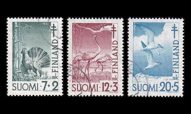 396-8 o Tuberkuloosi lintuja (1951)