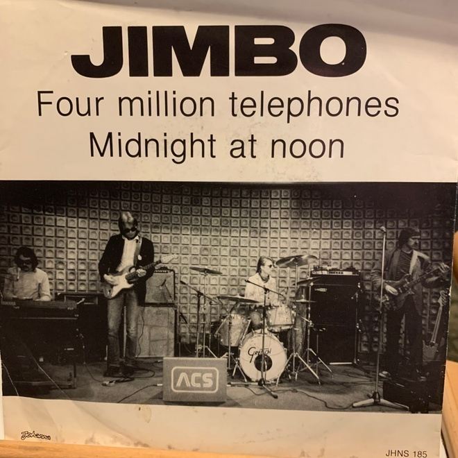 JIMBO:  Four million telephones * Midnight at noon* FIN 1981
