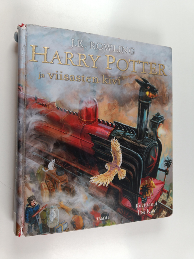 J. K. Rowling : Harry Potter ja viisasten kivi (kuvitettu)