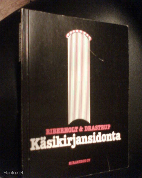 Riberholt & Drastrup KÄSIKIRJANSIDONTA ( 1 p. 1986 ) Sis.pk