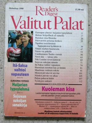 Valitut Palat lehti 5 kpl v.1990 1991 1992