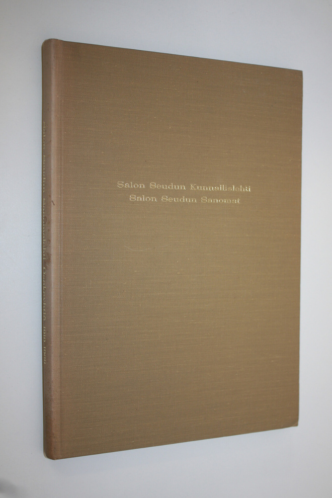 Aimo Ahti : Salon seudun sanomalehti osakeyhtiö 1919-1969...