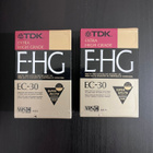TDK E-HG EC-30 VHS-C -kasetit 2kpl - pikkukuva 1