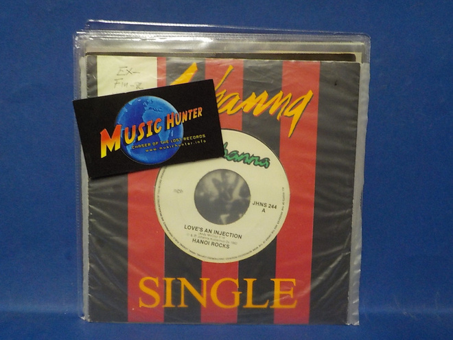 HANOI ROCKS - LOVES AN INJECTION EX- FIN -82 7"
