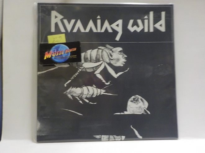 RUNNING WILD - BLACK DEMONS ON STAGE EX+/EX+ LP