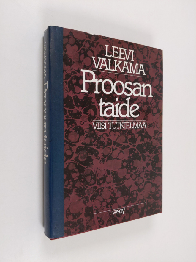 Leevi Valkama : Proosan taide : viisi tutkielmaa