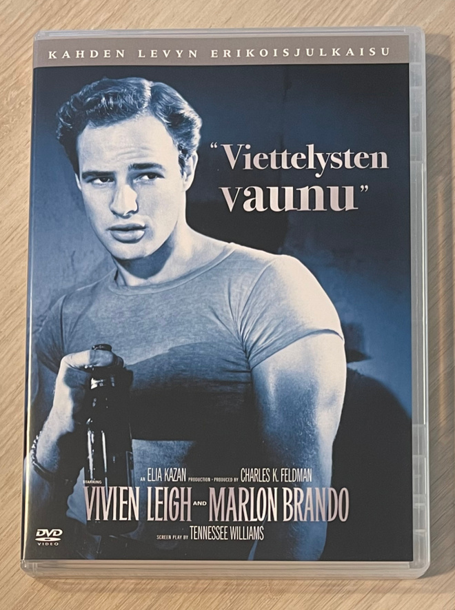 Viettelysten vaunu (1951) Marlon Brando & Vivien Leigh