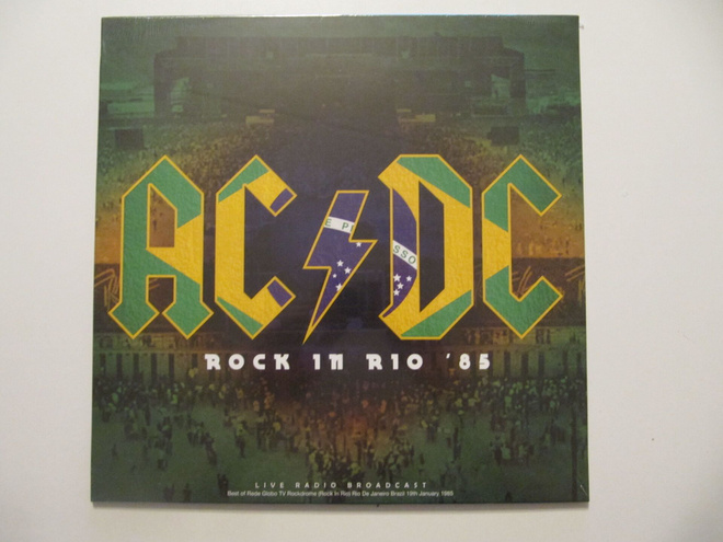 AC/DC Rock In Rio '85 LP ACDC