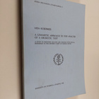 Liisa Korpimies : A Linguistic Approach to the Analysis o... - pikkukuva 1