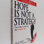 Rick Page : Hope Is Not a Strategy: The 6 Keys to Winning... - pikkukuva 1