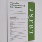 Journal of Solution-Focused Brief Therapy : Volume 1, Num... - pikkukuva 1