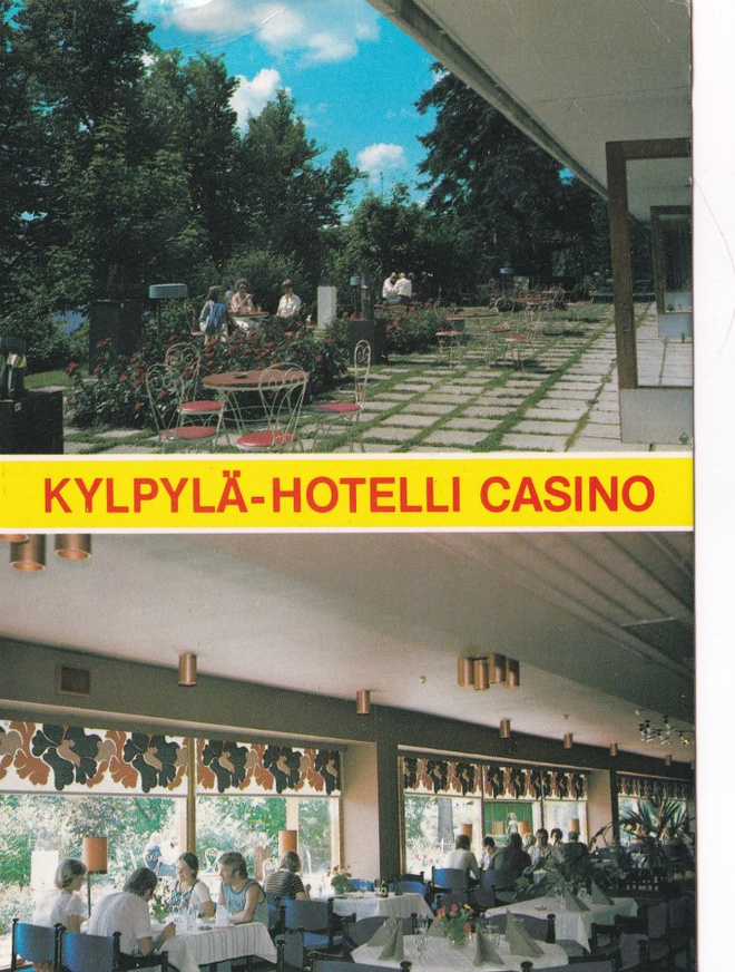 Savonlinna, Kylpylä - Hotelli - Casino . sommitelma  .b427