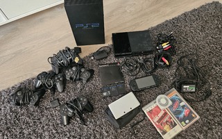 Pelikonsoli paketti (ps2, psp, nintendo 3ds)