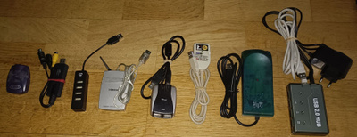 Usb- Lisälaitteet 8kpl.