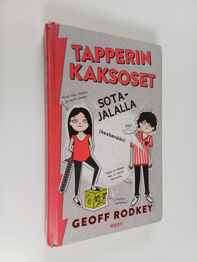 Geoff Rodkey : Tapperin kaksoset sotajalalla