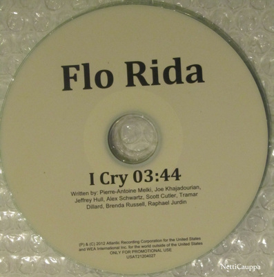 Flo Rida • I Cry PROMO CDr-Single