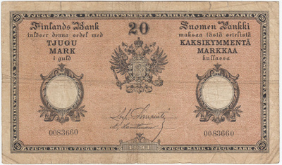 20 Markkaa 1894 kl.3