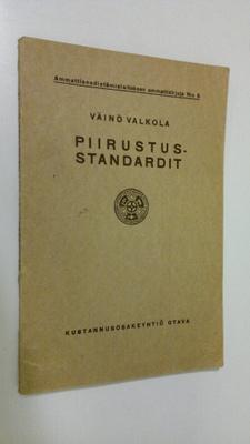 Väinö Valkola : Piirustusstandardit