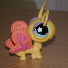 LITTLEST PET SHOP kelta-oranssi PERHONEN #497 - pikkukuva 4