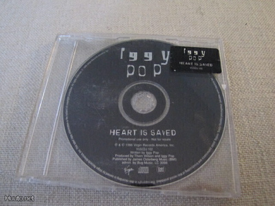 Iggy Pop Heart is saved cds promo UK 1996