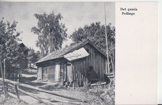 Gamla pellinge kortti käyttämättömänä (2)