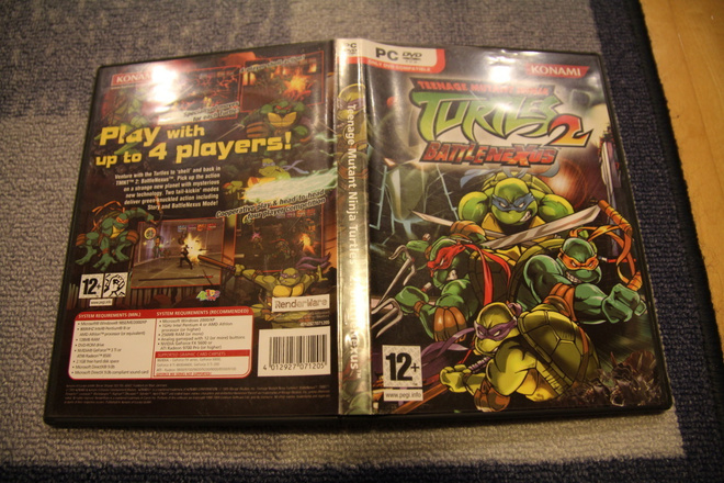 Teenage Mutant Ninja Turtles 2 Battle Nexus - PC 2004 TMNT