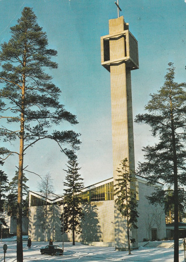 KIRKKOKORTTI - HELSINKI - MUNKKIVUOREN KIRKKO - 4