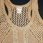 H&M conscious collection kullanvärinen reikätoppi,k.XS/S - pikkukuva 3