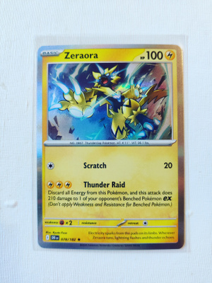 Zeraora Holo Rare
