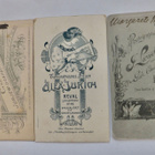 3 CDV Valokuvaa Viro Eesti Tallinna Tartto 1900-l Jugend - pikkukuva 1