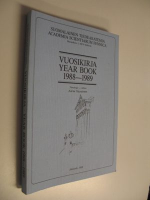 Aarne (toim.) Nyyssönen : Vuosikirja 1988-1989 : Suomalai...