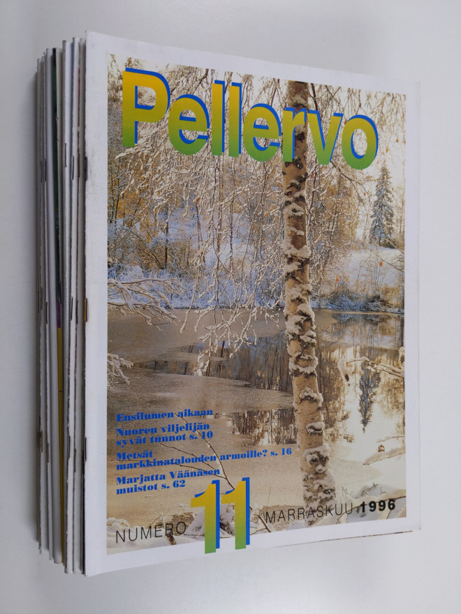 Pellervo vuosikerta 1996 1-11 (puuttuu nro 12)