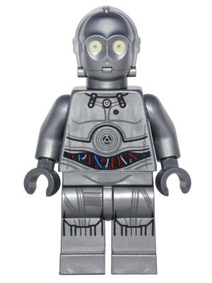 Lego Figuuri - Silver Protocol Droid (U-3PO) ( Star Wars )