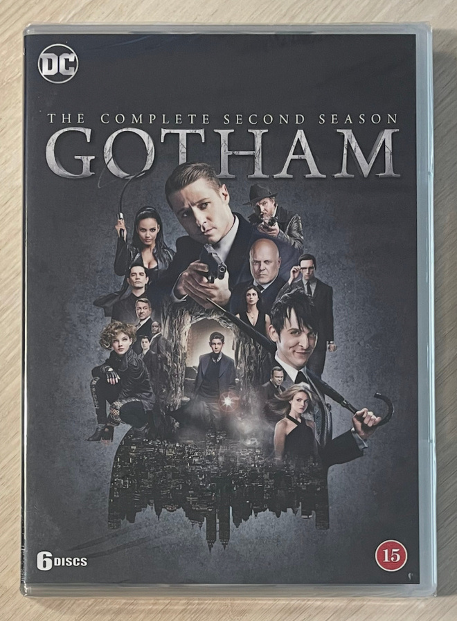 DC Comicsin GOTHAM: Kausi 2 (2015-2016) 6DVD (UUSI)
