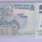 Nigeria 50 Naira v.2025 UNC P-40 (Polymer) - pikkukuva 1