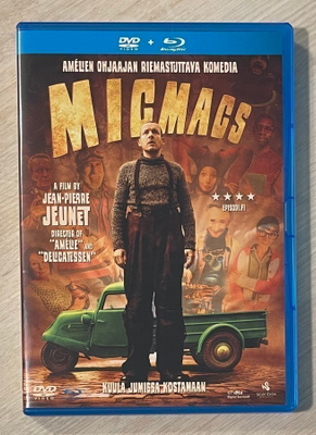 Jean-Pierre Jeunet: MICMACS (2009) Blu-ray + DVD (UUSI)
