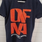 Outfitters Nation Male tum sin ja oranssi t-paita kokoa M - pikkukuva 1
